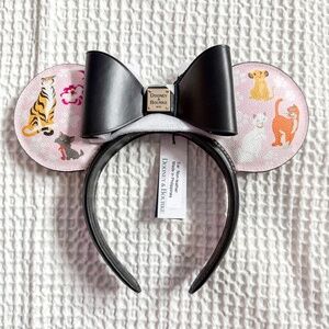 2024 Disney Parks Dooney & Bourke Disney Cats Minnie Ears Headband NEW